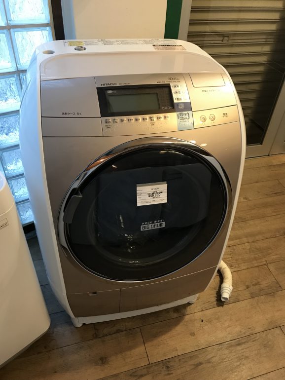 日立 10.0kg ドラム式洗濯乾燥機 BD-V9600L | 入荷商品 | 【リサイクルショップガーランド】中古家電・家具の販売・買取
