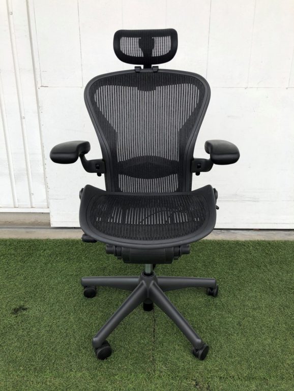 Herman Miller/ハーマンミラー□Aeron Chairs アーロンチェア Bサイズ ...