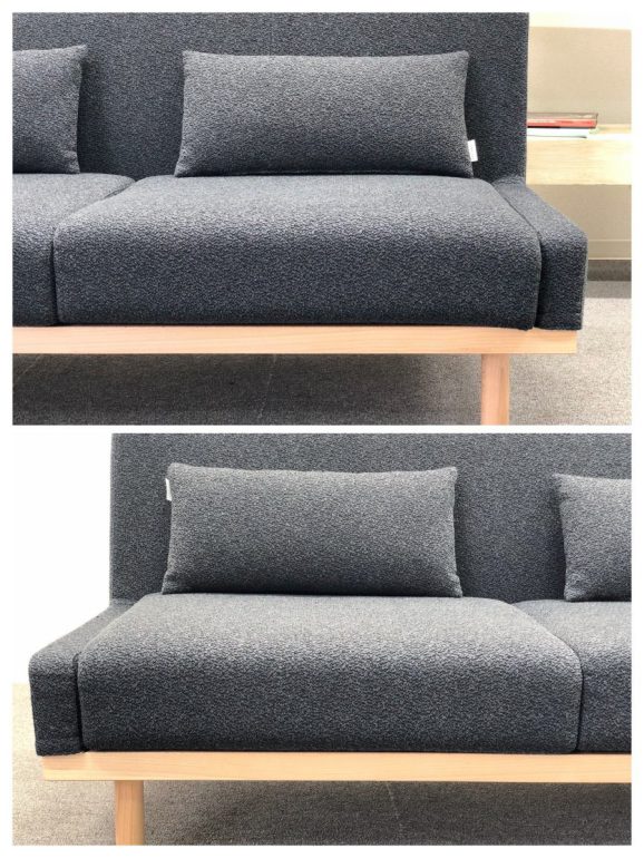 2.5人掛けソファー ホワイト FLANNEL SOFA | www.tyresave.co.uk