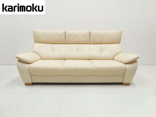 GMFN175○karimoku / カリモク J-セディア 3人掛けソファ トS×新品未使用品