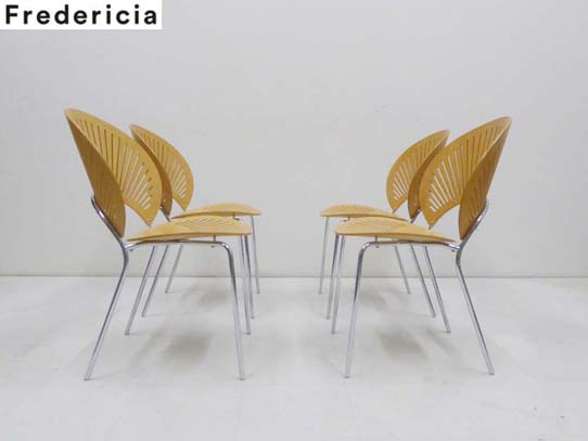 □FREDERICIA フレデリシア□定価46万円 4脚セット Trinidad Chair